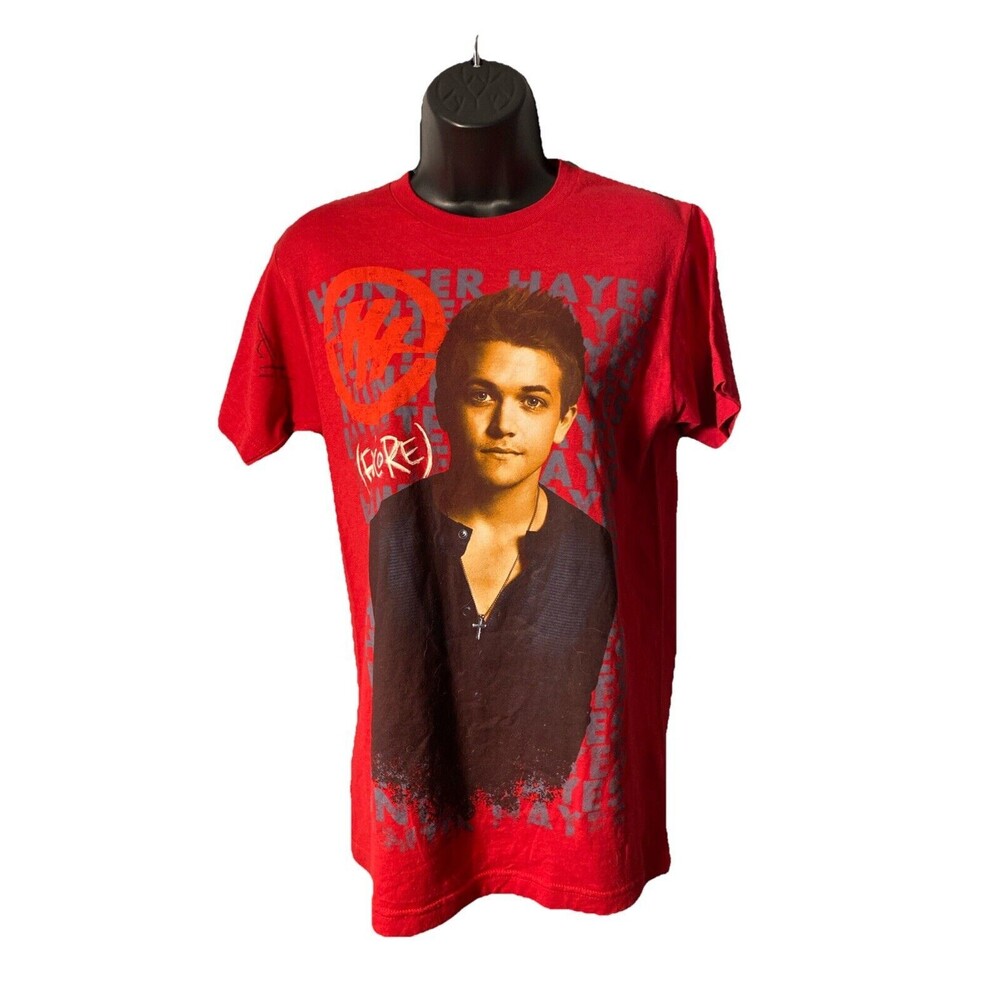 Hunter Hayes Signed Tour T Shirt Encore Red Am Tultex Small Signed by Hunter - Picture 1 of 4
